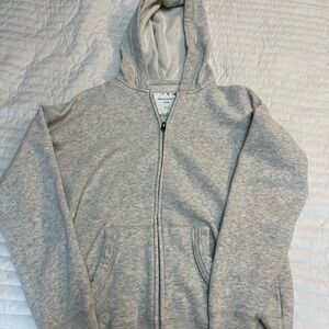 Abercrombie Kids Light Gray Hoodie
